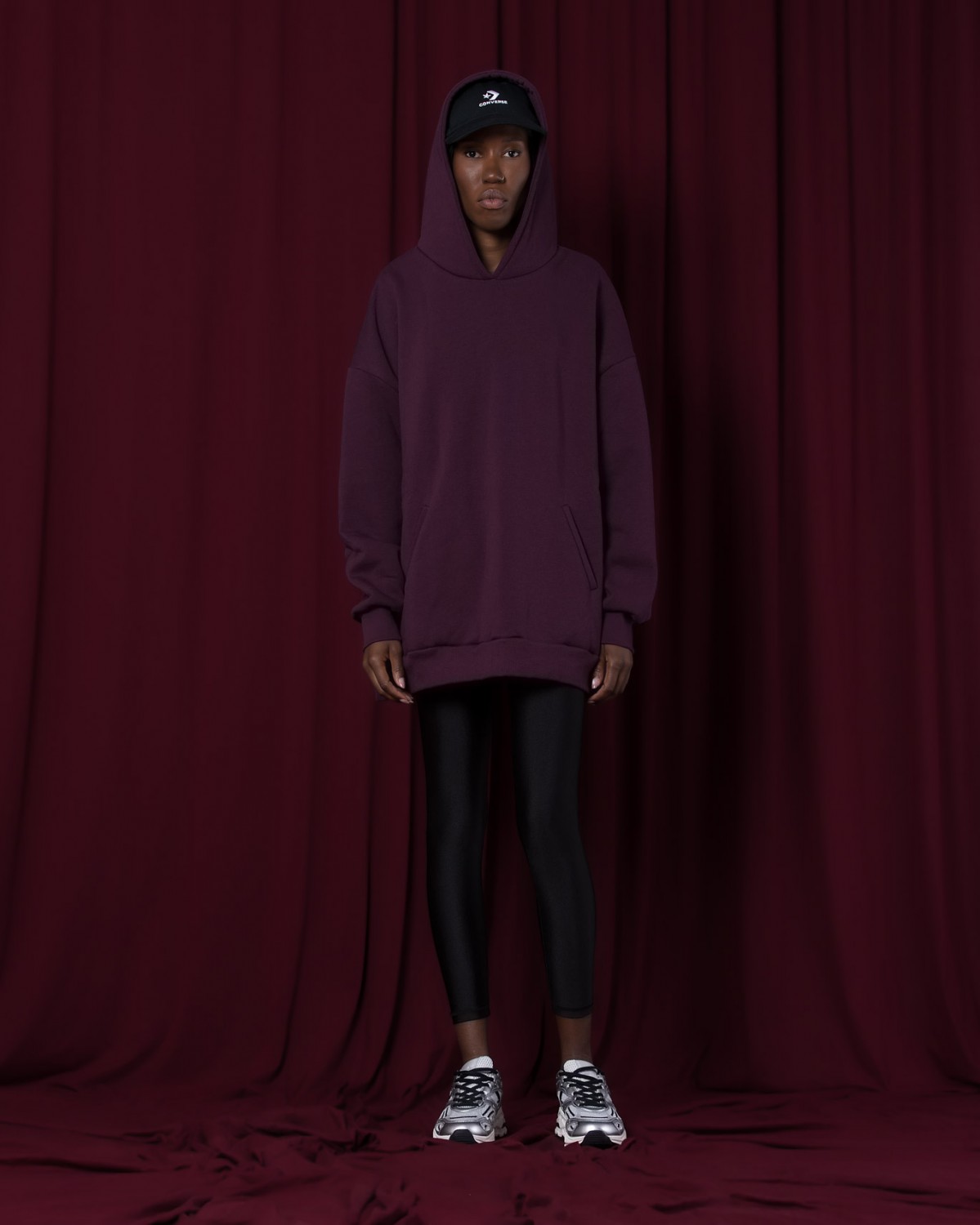 Κολάν μεταλιζέ Μαύρο 