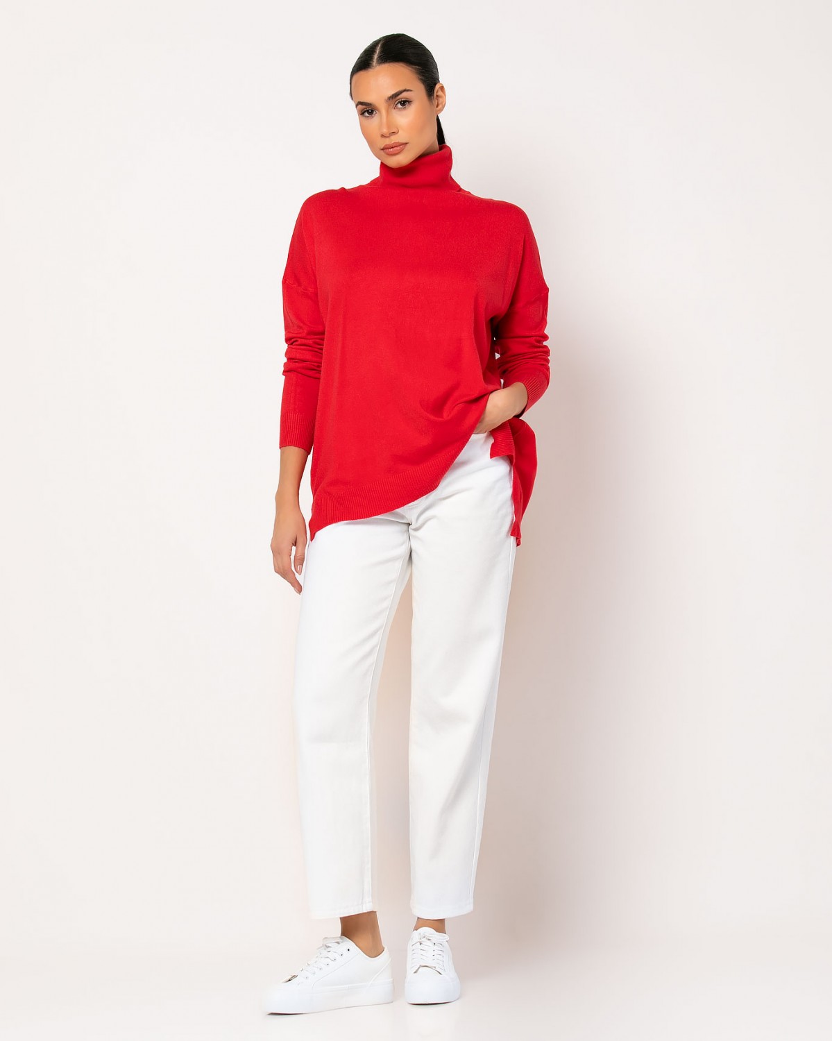 Jean straight Off white 